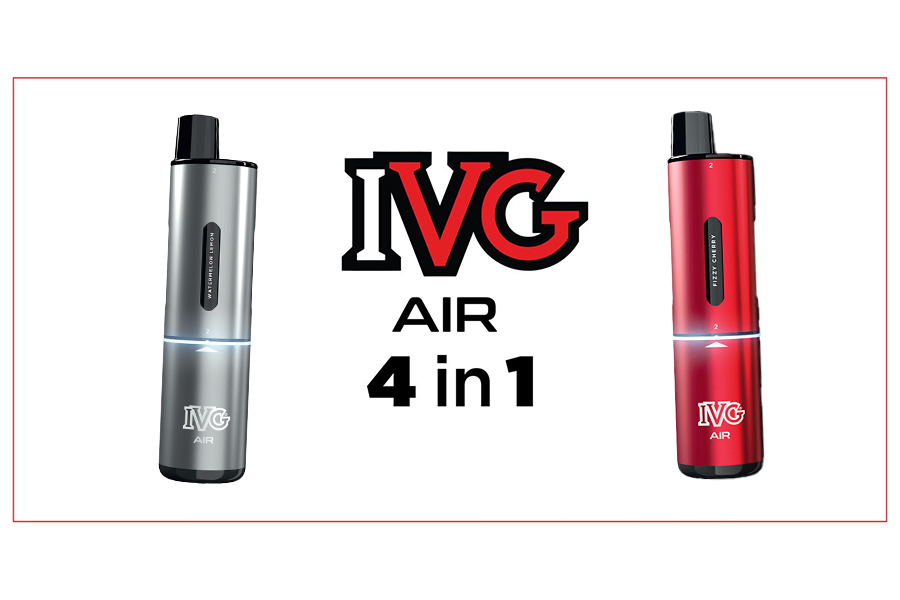 Boost Sales with IVG Air 4-in-1 Disposable Vape Kit 2400 Puffs Boost Sales with IVG Air 4-in-1 Disposable Vape Kit 2400 Puffs