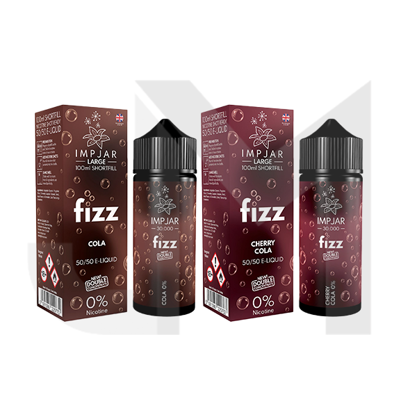 0mg Imp Jar Fizz 100ml Shortfill (50VG/50PG)