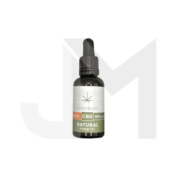 3000mg Goodbody Botanicals CBD 10% Hemp Seed Oil - 30ml