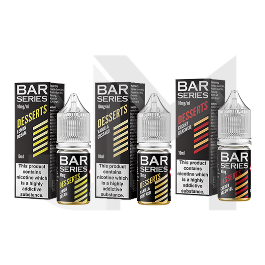 10mg Bar Series Desserts 10ml Nic Salts (50VG/50PG)