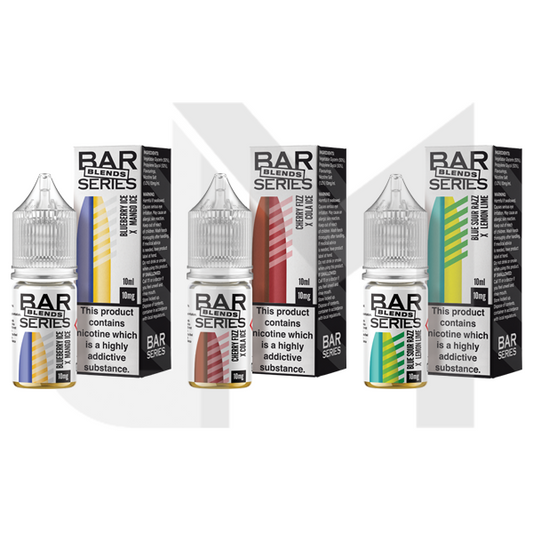 10mg Bar Series Blends 10ml Nic Salts (50VG/50PG)