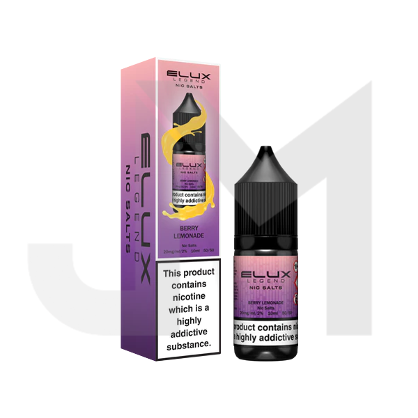10mg Elux Legend 10ml Nic Salts (50VG/50PG) - Stoptober Special Offer!