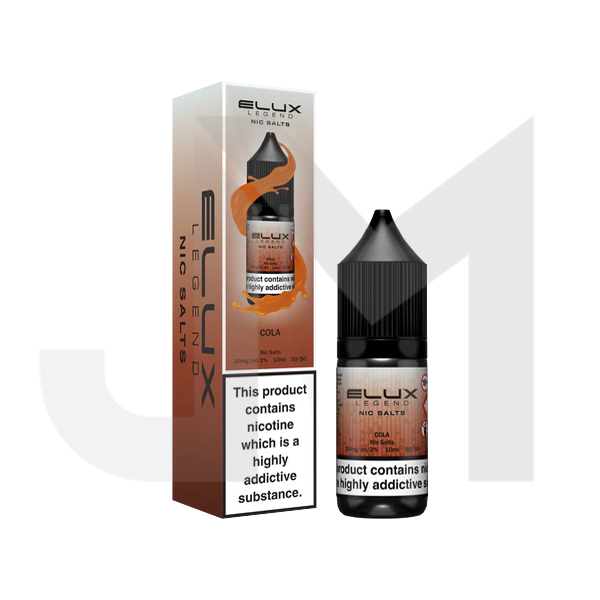 10mg Elux Legend 10ml Nic Salts (50VG/50PG) - Stoptober Special Offer!