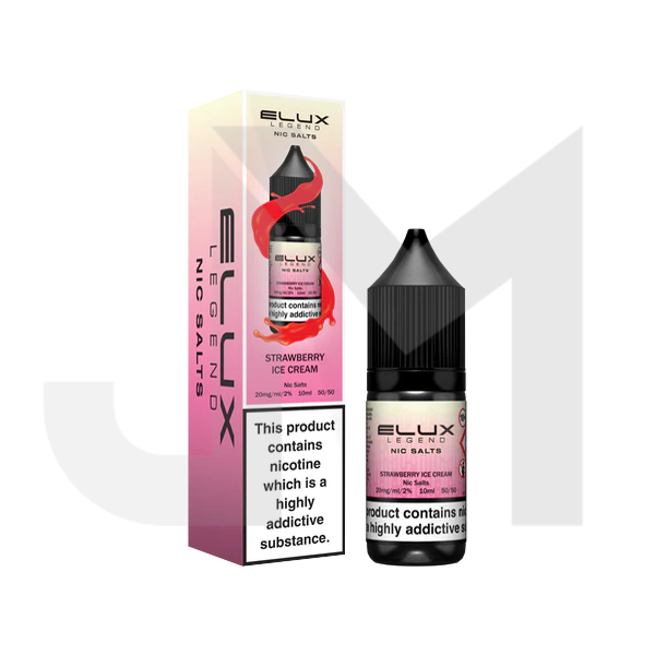 10mg Elux Legend 10ml Nic Salts (50VG/50PG) - Stoptober Special Offer!