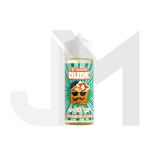0mg French Dude 100ml Shortfill (70VG/30PG)
