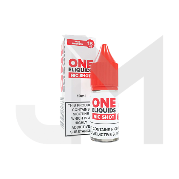 18mg One E-Liquids Standard Nic Shot 10ml (50VG/50PG)
