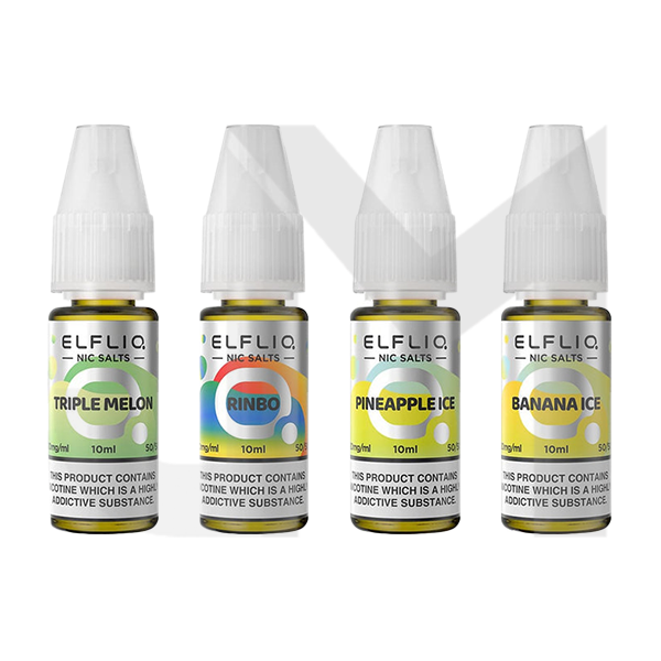 5mg ELFLIQ By Elf Bar 10ml Nic Salt (50VG/50PG) - Stoptober Special Offer!