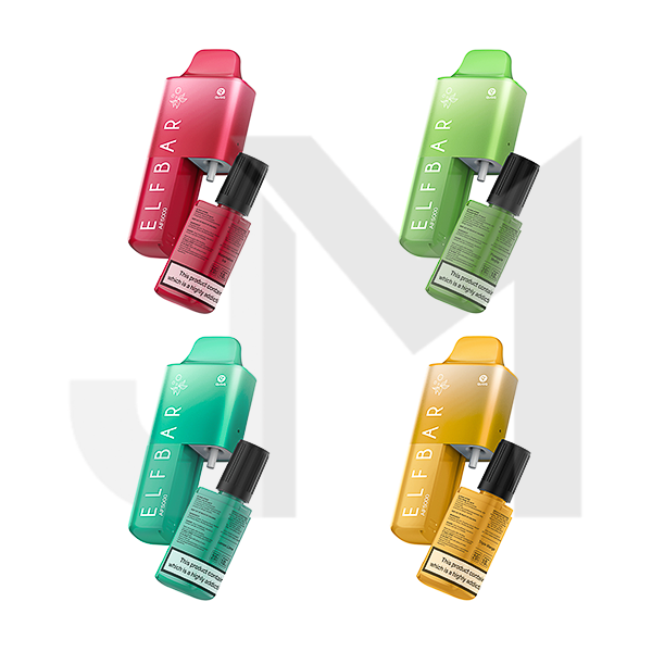 20mg Elfbar AF5000 Disposable Rechargeable Vape Kit - JM Wholesale