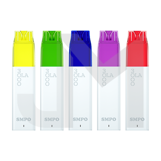 20mg SMPO Ola 3000 Prefilled Pod Vape Kit - 2ml (Pack of 3)