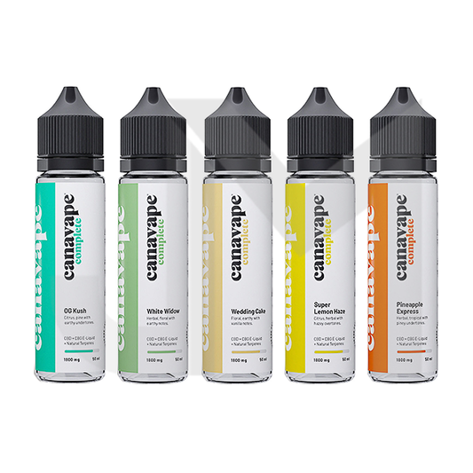 Canavape 1800mg Full-Spectrum CBD + CBG E-liquid 50ml (30VG/70PG)