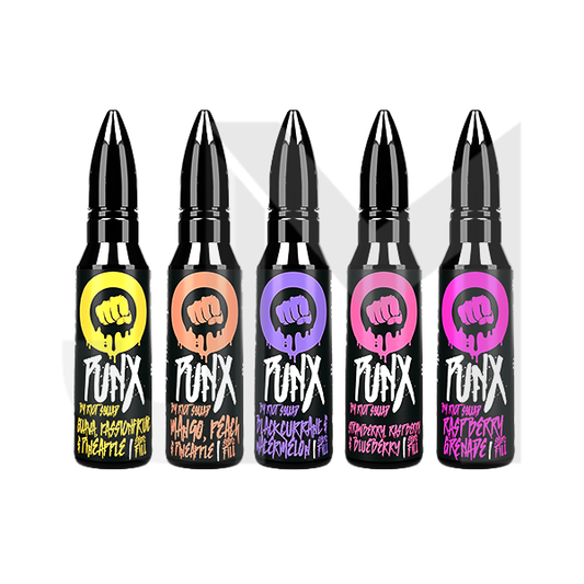 0mg Riot Squad Punx 50ml Shortfill (70VG/30PG)
