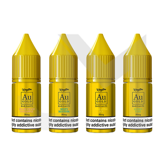 20mg AU Gold By Kingston Nic Salt 10ml (60VG/40PG)