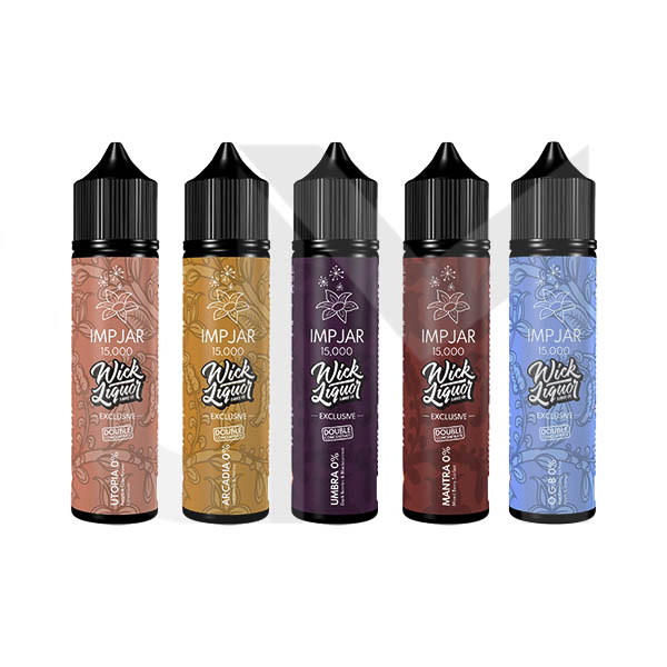0mg Imp Jar x Wick Liquor 50ml Shortfill (50VG/50PG)