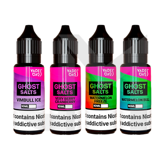 10mg Ghost Salts By Vapes Bars Nic Salts 10ml (50VG/50PG)