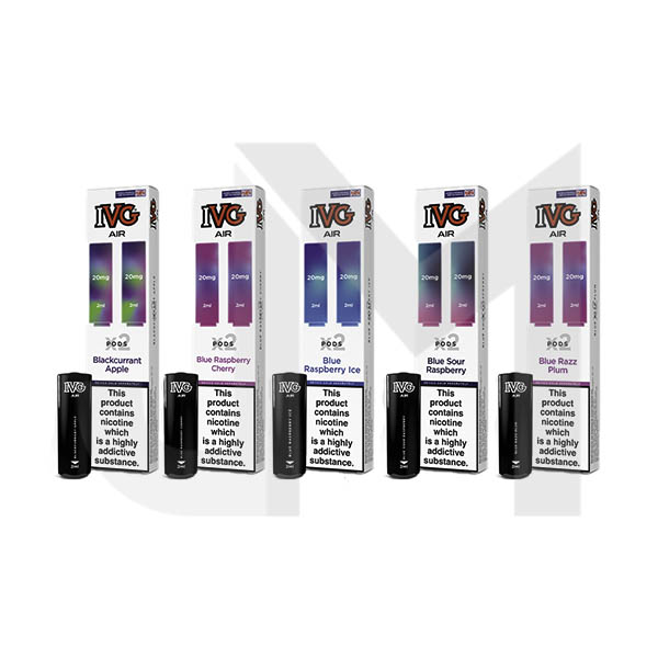 ivg air prefilled pods Air 4 in 1 Prefilled Pods by IVG [Pack of 10] main image 1