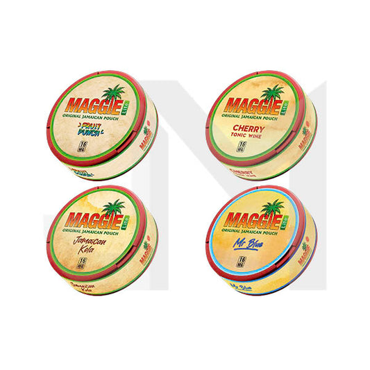 16mg Maggie Lite Nicotine Pouches - 20 Pouches