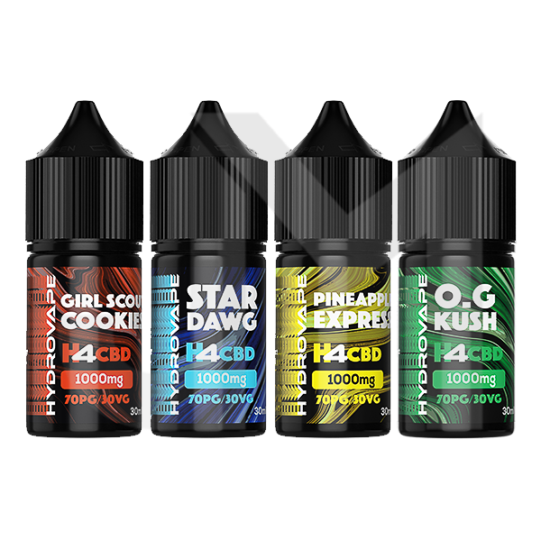 Hydrovape 1000mg H4 CBD E-liquid 30ml (70VG/30PG)