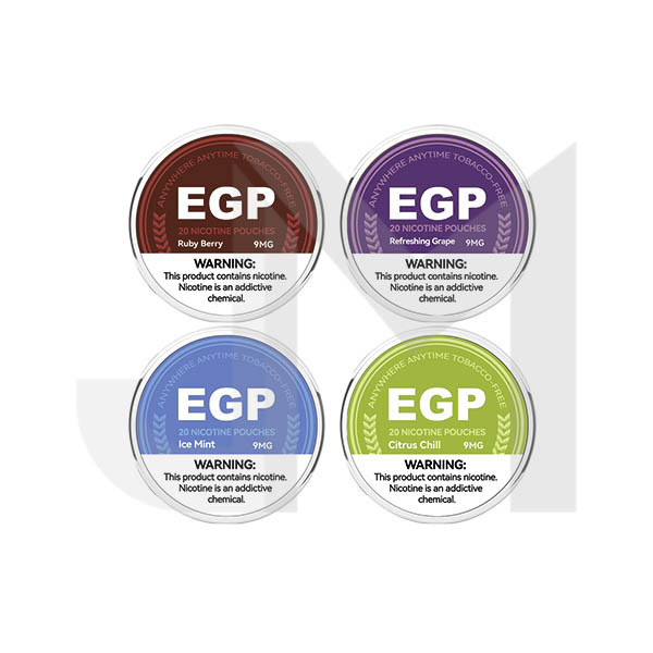 9mg EPG Nicotine Pouches 20 | UK Wholesale