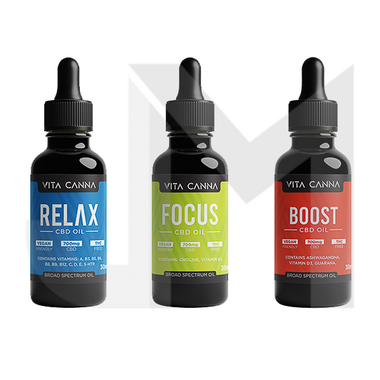 Vita Canna 700mg Broad Spectrum Functional CBD C8 MCT Oil  - 30ml