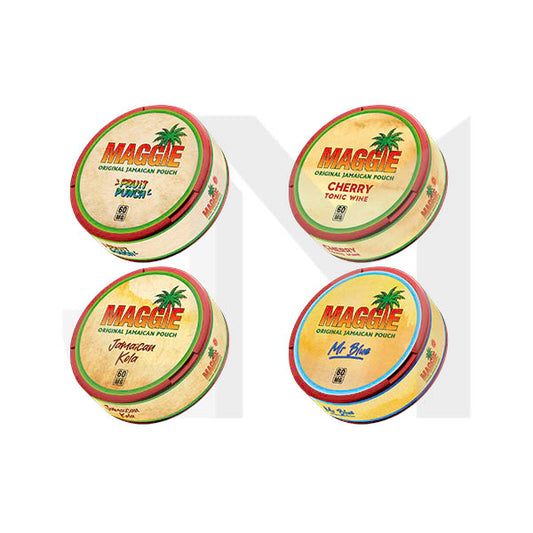 60mg Maggie Extreme Nicotine Pouches - 20 Pouches