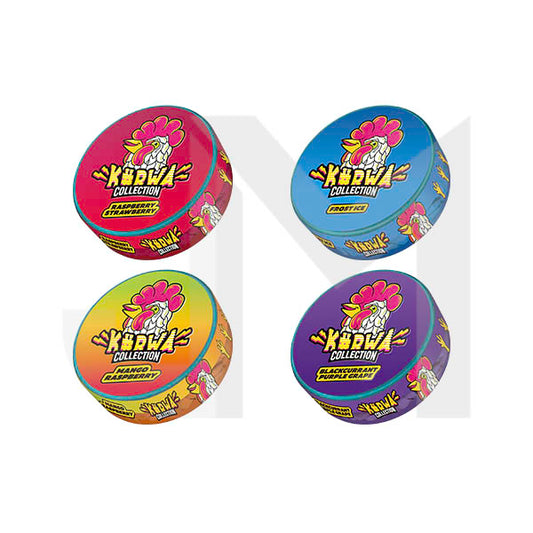 16mg Kurwa Collection Nicotine Pouches - 20 Pouches