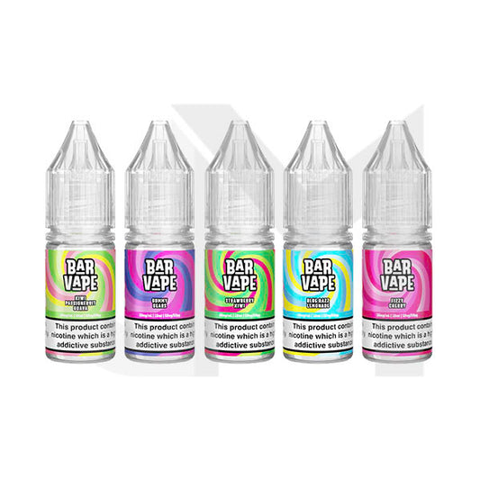 10mg Bar Vape 10ml Nic Salts (50VG/50PG)