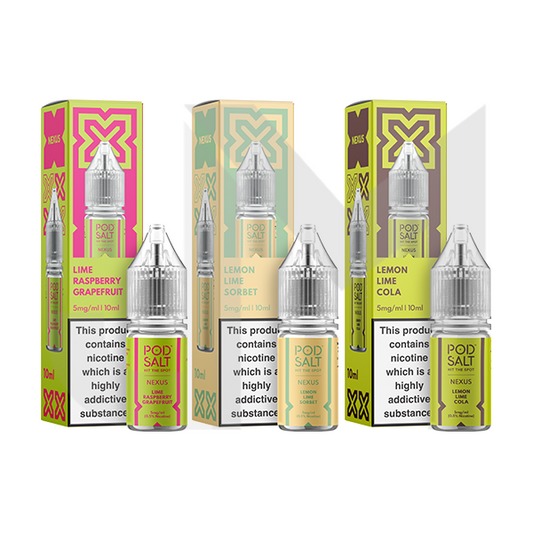 5mg Pod Salt Nexus 10ml Nic Salt (50VG/50PG)