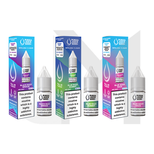 10mg Pukka Juice 5000+ 10ml Nic Salt (50VG/50PG)