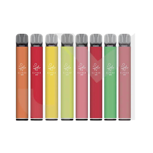 20mg Elf Bar 600 Prefilled Pod Vape Kit 600 Puffs - Stoptober Special Offer!