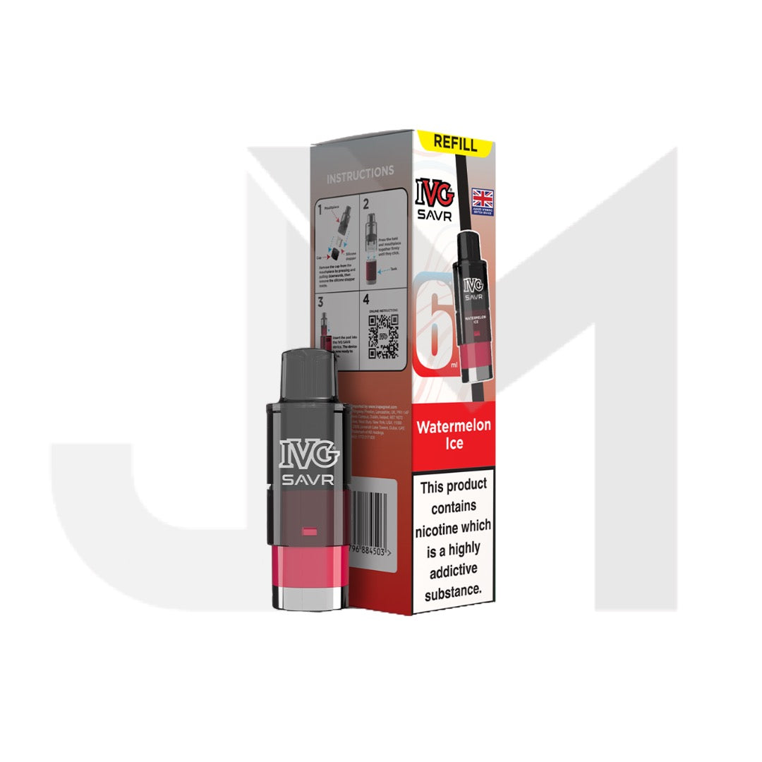 20mg IVG SAVR Refill Pod Pack 3000 Puffs