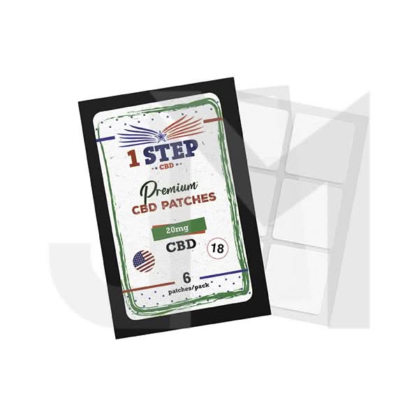 1 Step CBD 20mg CBD Patches