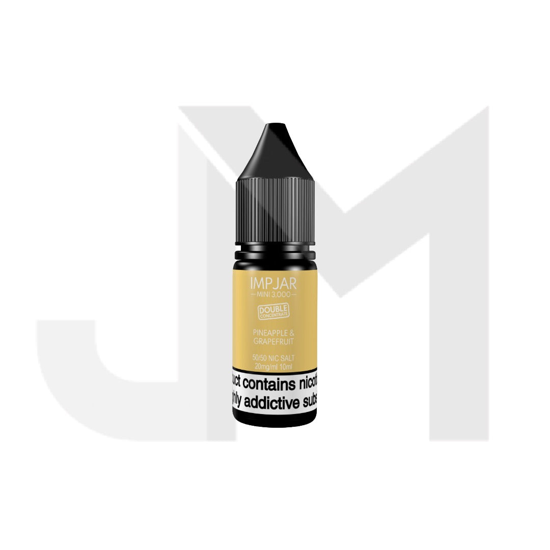 20mg Imp Jar Mini 3000 Double Concentrate 10ml Nic Salt (50VG/50PG)