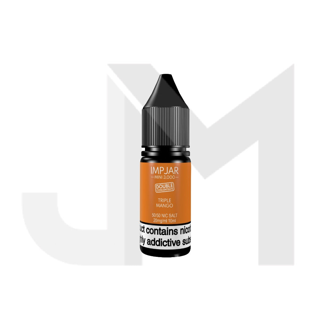 20mg Imp Jar Mini 3000 Double Concentrate 10ml Nic Salt (50VG/50PG)