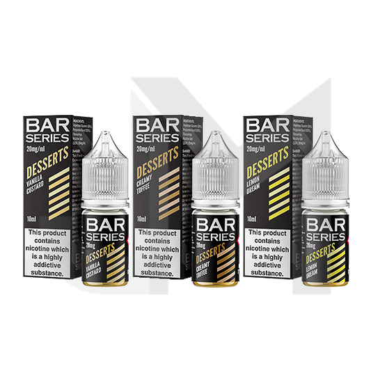 20mg Bar Series Desserts 10ml Nic Salts (50VG/50PG)