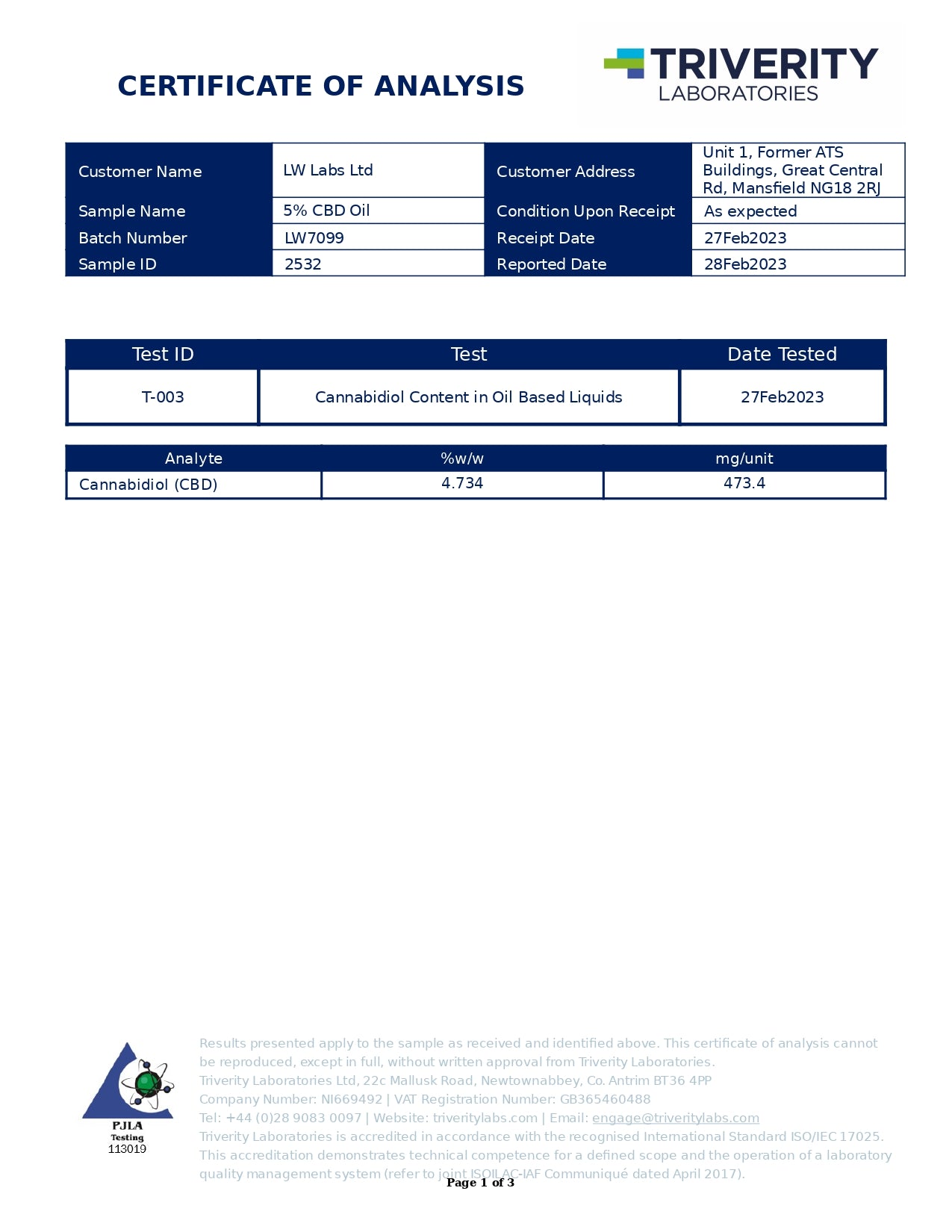 Bullet CBD 500mg Broad Spectrum CBD Oil - 10ml