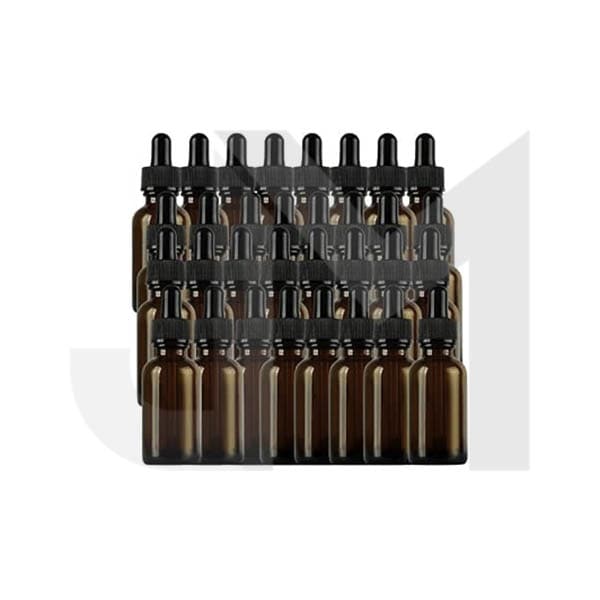 Bulk Empty Amber Glass Tincture Bottles 30ml