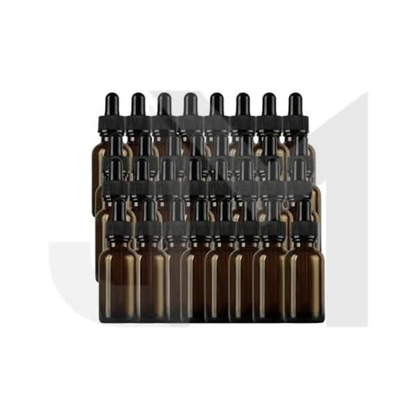 Bulk Empty Amber Glass Tincture Bottles 30ml