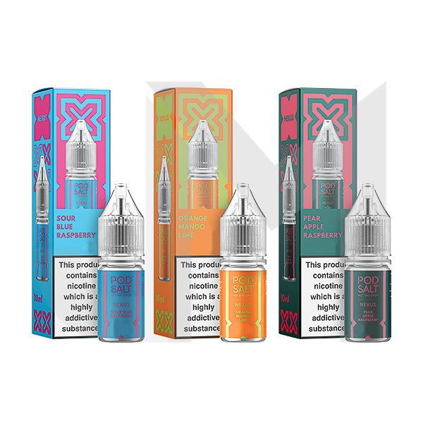 20mg Pod Salt Nexus 10ml Nic Salt (50VG/50PG)