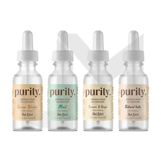 Purity 3000mg Full-Spectrum High Potency CBD Hemp Oil 30ml