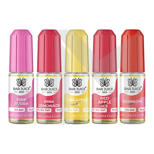 5mg Bar Juice 5000 Nic Salts 10ml (40VG/60PG)