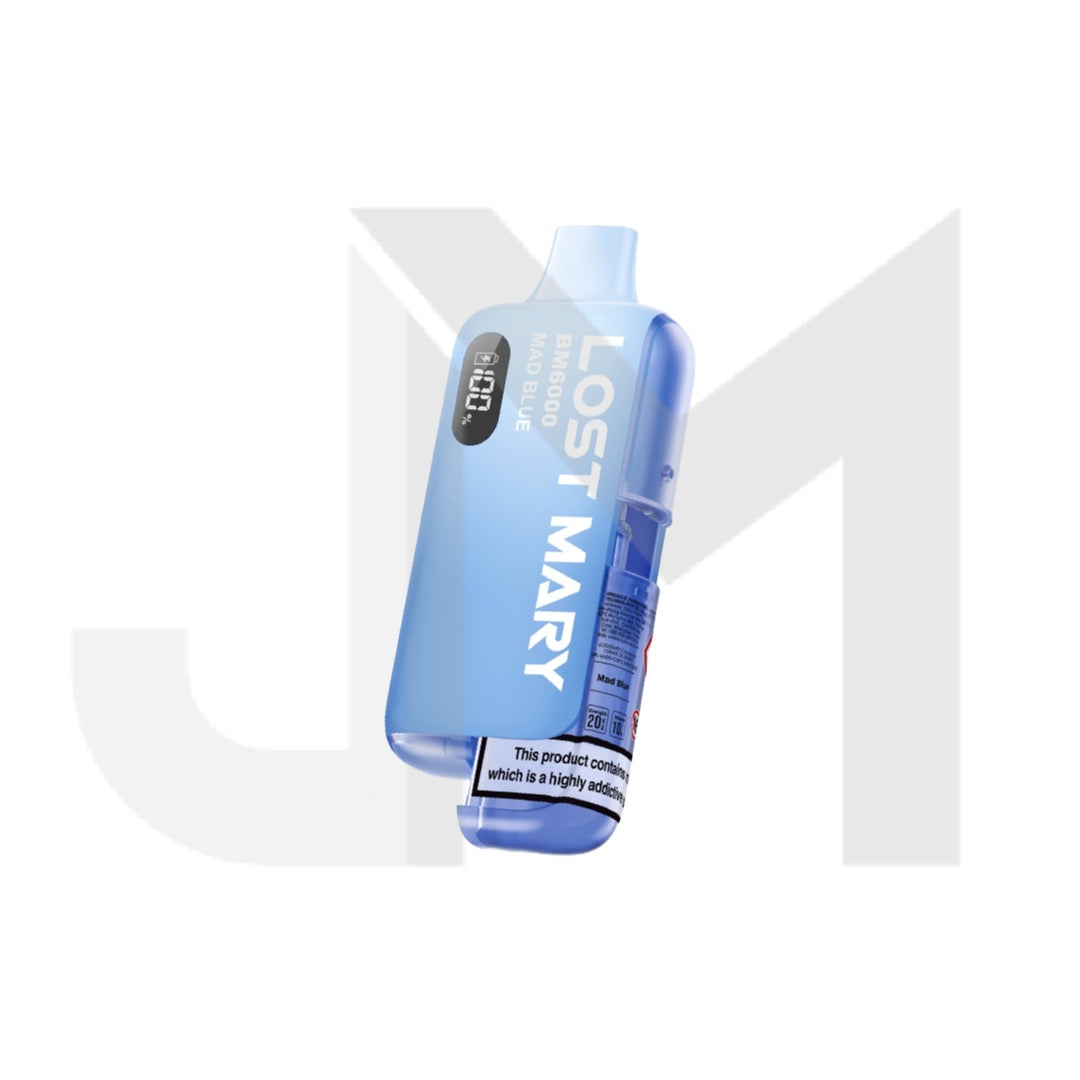 20mg LOST MARY BM6000 Refillable Pod Kit - 6000 Puffs - Stoptober Special Offer