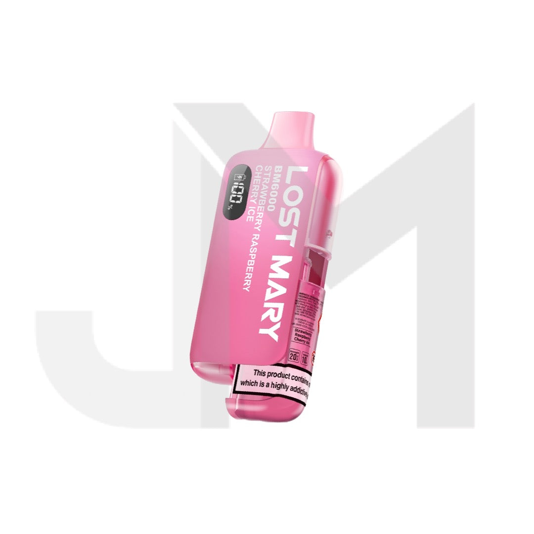 20mg LOST MARY BM6000 Refillable Pod Kit - 6000 Puffs - Stoptober Special Offer