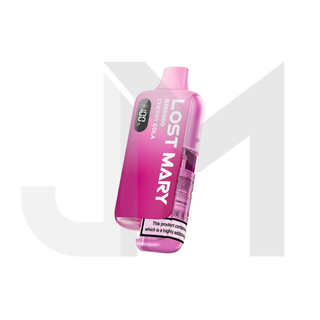 20mg LOST MARY BM6000 Refillable Pod Kit - 6000 Puffs - Stoptober Special Offer