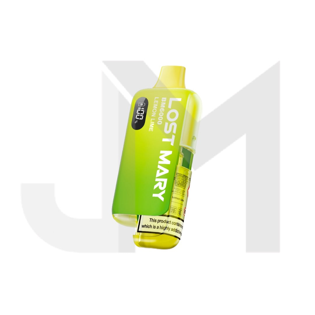 20mg LOST MARY BM6000 Refillable Pod Kit - 6000 Puffs - Stoptober Special Offer