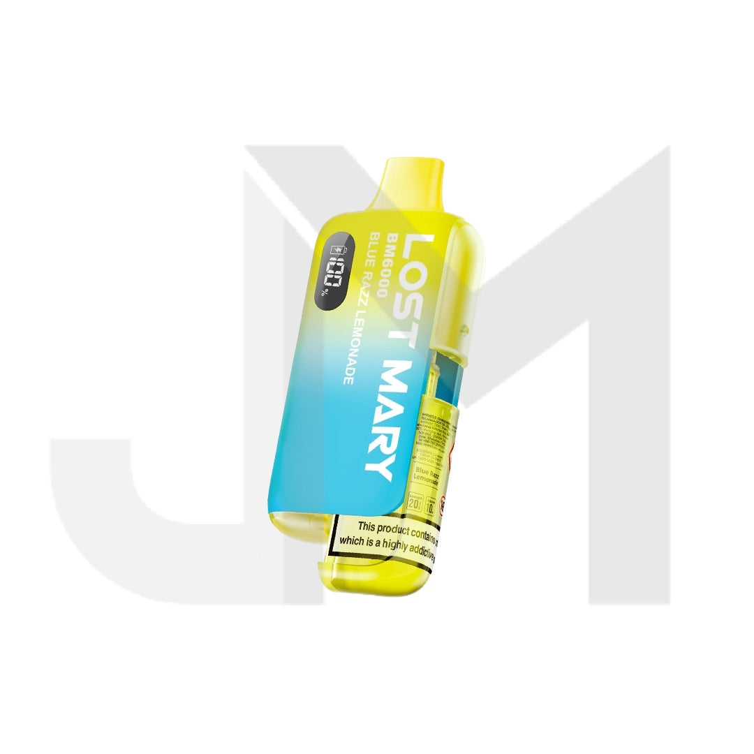 20mg LOST MARY BM6000 Refillable Pod Kit - 6000 Puffs - Stoptober Special Offer