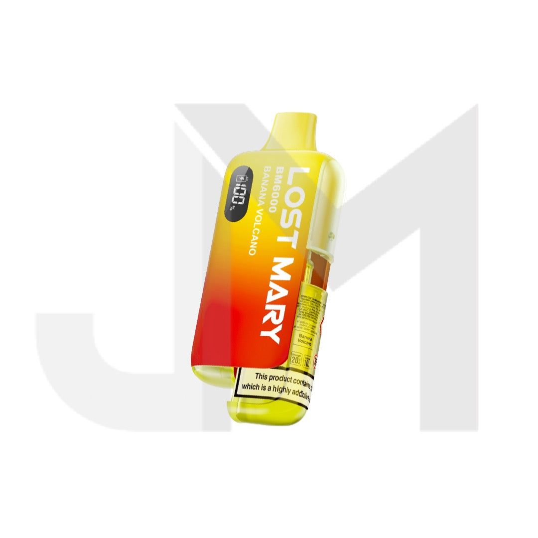 20mg LOST MARY BM6000 Refillable Pod Kit - 6000 Puffs - Stoptober Special Offer
