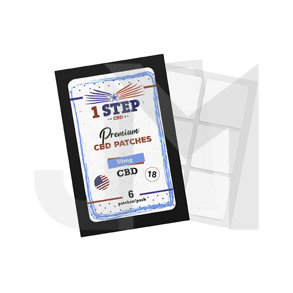 1 Step CBD 50mg CBD Patches