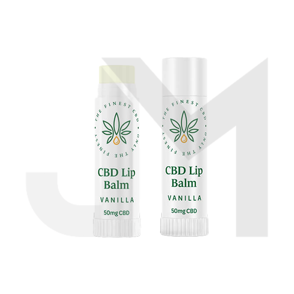 The Finest Balm 50mg CBD Vanilla Lip Balm Stick - 5ml