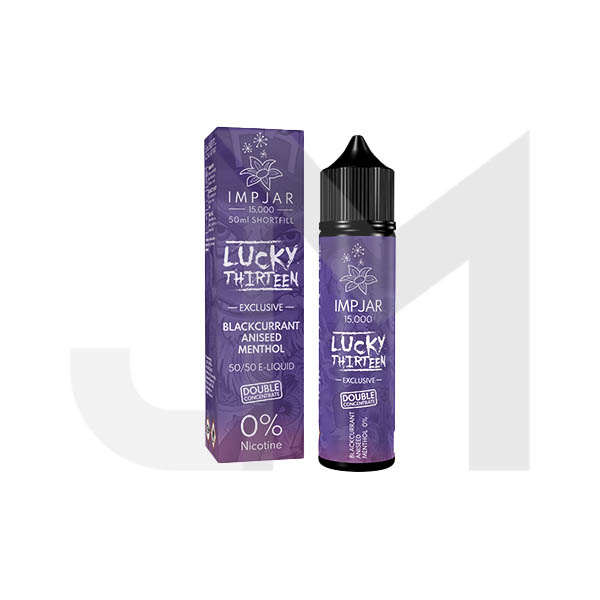 0mg Imp Jar x Lucky 13 50ml Shortfill (50VG/50PG)