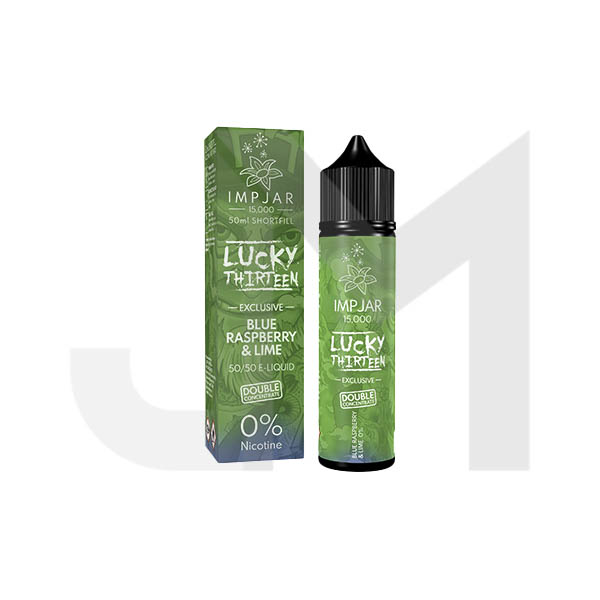 0mg Imp Jar x Lucky 13 50ml Shortfill (50VG/50PG)